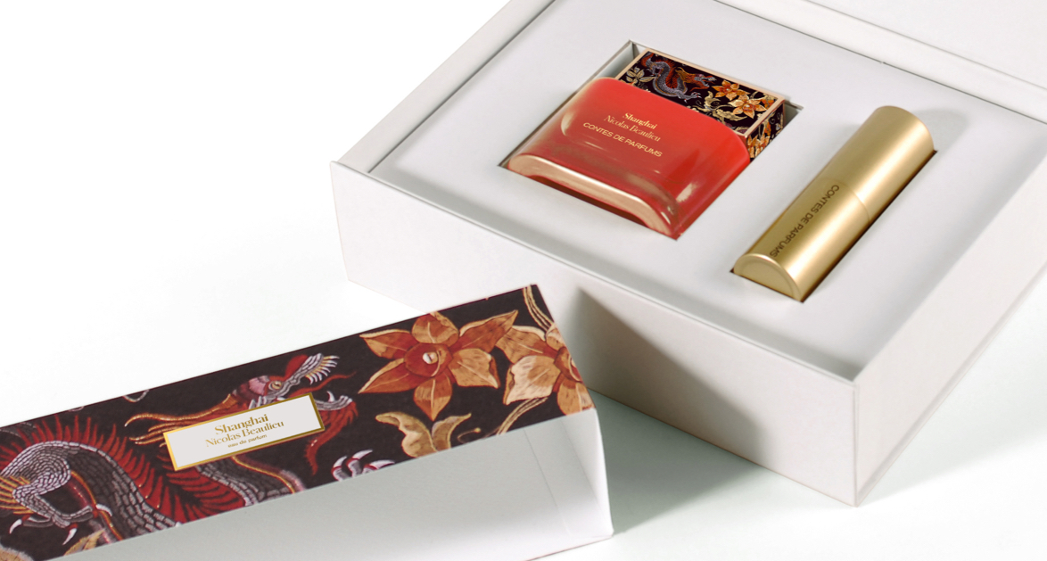 Contes de Parfums packaging